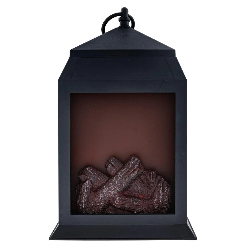 Wooden Fireplace Lanterns