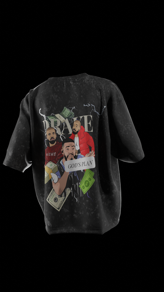 Drake Certified Lover Boy Acid Wash T-Shirt - Limited Edition Music Merchandise